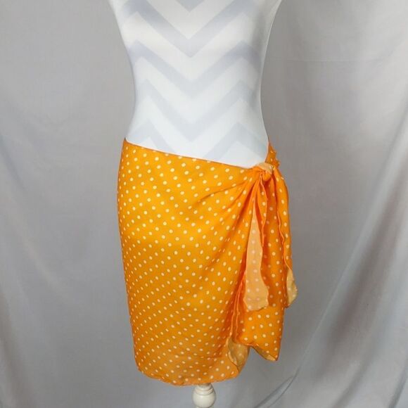 Dotti Sheer Polka Dot Sarong - Picture 1 of 5